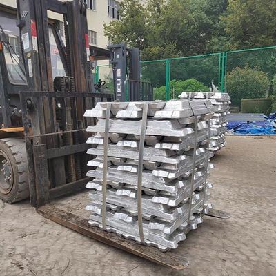 جودة  99.8% 99.7 Al A8 Aluminium Ingots Primary Aluminium Ingot 25kgs مصنع