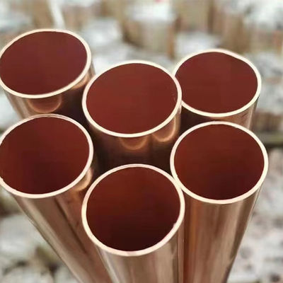 C10500 3/8 1/4 مكيف هواء أنبوب نحاسي أنبوب لفائف فطيرة أنبوب نحاسي 15 متر