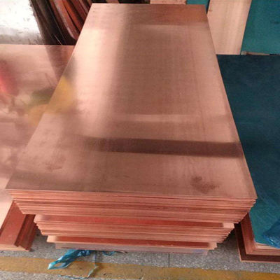 JIS ASTM B152M صفيحة نحاسية صفائح نحاسية مطلية بالنحاس 2500 مم