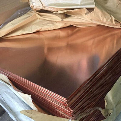 C10100 C12000 C60800 لوحة نحاسية نقش لوحة نحاسية معلبة 4 مم إلى 2500 مم