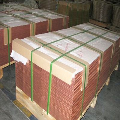 C10100 C12000 C60800 لوحة نحاسية نقش لوحة نحاسية معلبة 4 مم إلى 2500 مم