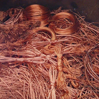 الكهربائية النظيفة النحاس النفايات الأسلاك الخردة سبيكة معدنية 1 طن الباردة المدرفلة على الساخن