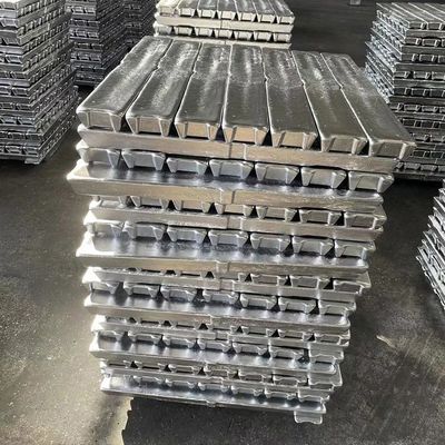 2.823g / Cc سبائك الألومنيوم الأبيض الفضي ADC12 سبيكة حديدية YZAlSi11Cu3