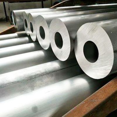 6061 T6 فضي JIS 25.4 مم 10 ملم أنبوب ألومنيوم مؤكسد ASTM B209
