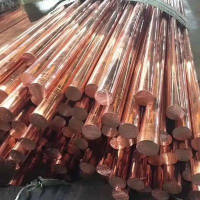 6 مم 8 مم C11000 النحاس النقي جولة بار قضيب نحاسي نقي 99.95٪