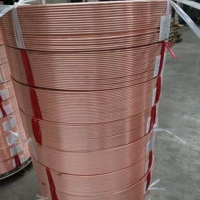 حريق PE معزول أنابيب النحاس أنبوب مكيف الهواء أنبوب النحاس لفائف 15mm