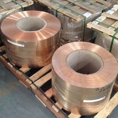 C12200 C12300 لفائف شريط نحاسي صب المعادن غير الحديدية رقيقة الجدران ASTM