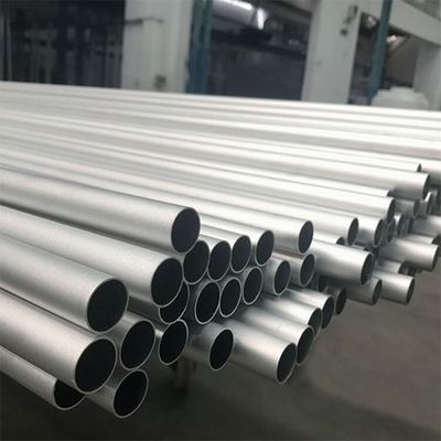 6061 6063 أنبوب الألومنيوم الخالي من الخيط 7005 7075 T6 600mm جدار رقيق سحب بارد
