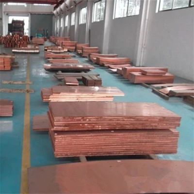 C17500 صفيحة صفيحة سبيكة النحاس 3mm 5mm 20mm 99.99% نحاس