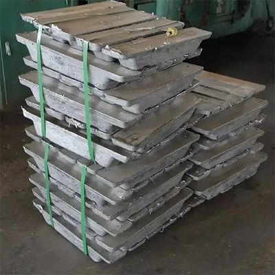 أيزي زنك سبائك البلاط 50 كجم 25 طن نقاء عالية مع 99.995٪ ~ 99.99٪