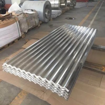 الصفحة المسبقة الطلاء من الألومنيوم Gi Ibr الحديد المموجة الفولاذ السقفية اللون مغلفة الزنك 4.0mm